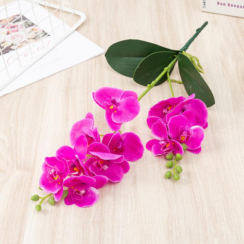 Phalaenopsis Simulation Artificial Flower Room Wedding Decoration Plants Green