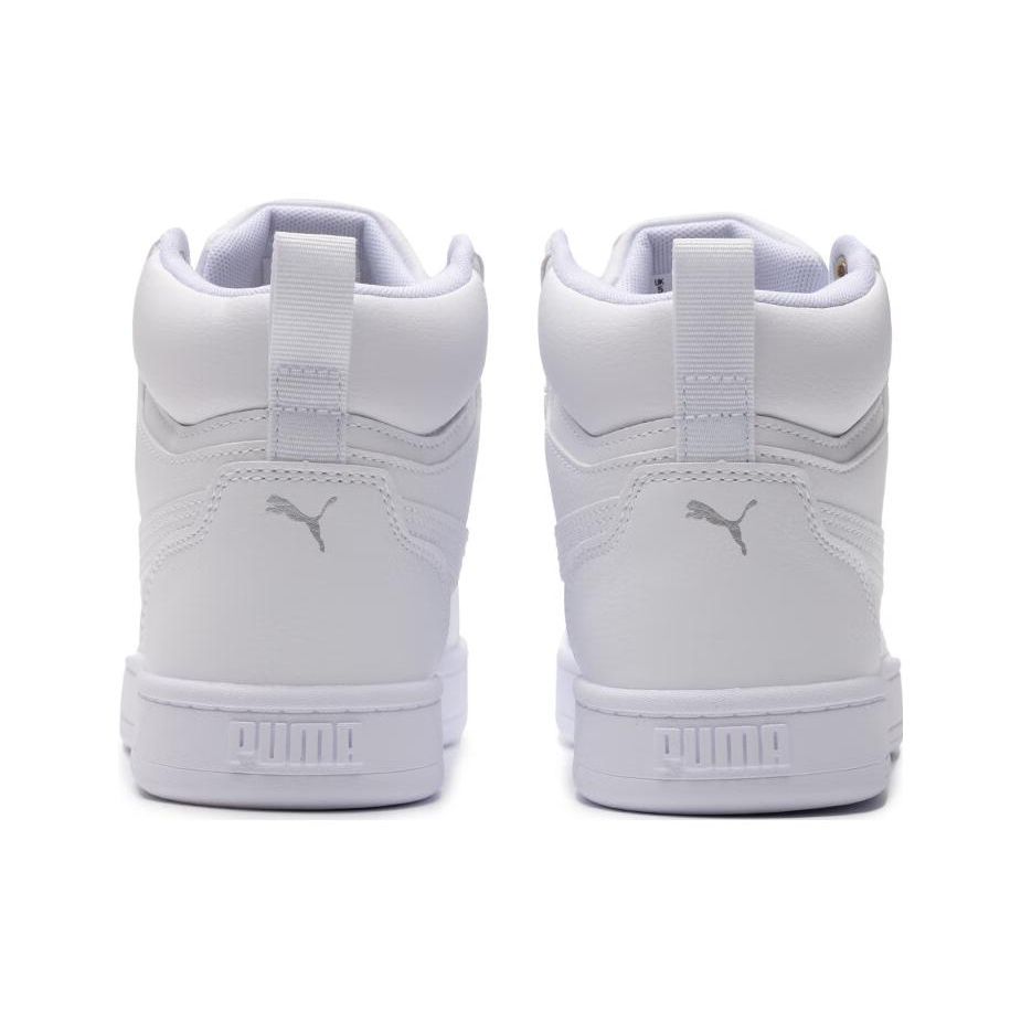 Puma Caven Series Mid Top Sneakers Unisex Sneakers White Silver 392291-02