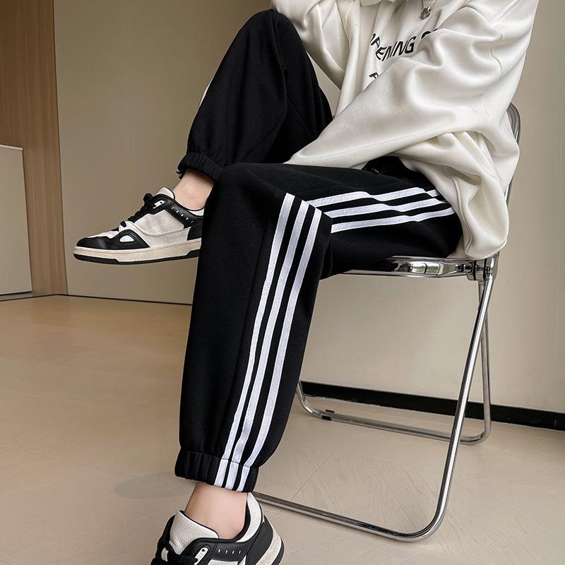 Plus Size Women's Slimming Sport Sweatpants, Lightweight & Loose Fit, Casual Spring/Autumn Wear - Fits Up To 240 Lbs