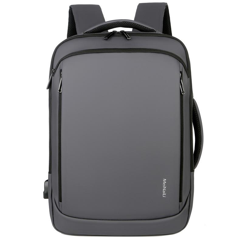 

Модный рюкзак для выхода в свет большой вместимости новый многофункциональный деловой рюкзак для поездок 1 серый