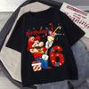 Camiseta El Increíble Circo Digital, Regalo para Fan de TADC, Camisetas de Personajes de Circo, Temática de Circo, Regalo de Cumpleaños Anime para Niños/Adultos