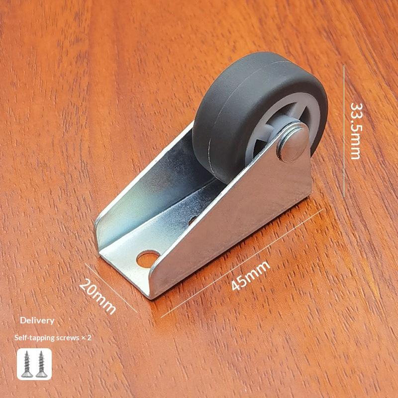 1Pcs Furniture Caster Silent Trolley Wheels Replacement For Table Chair Sofa Non-Slip Door Wheels Support Rolling Casters