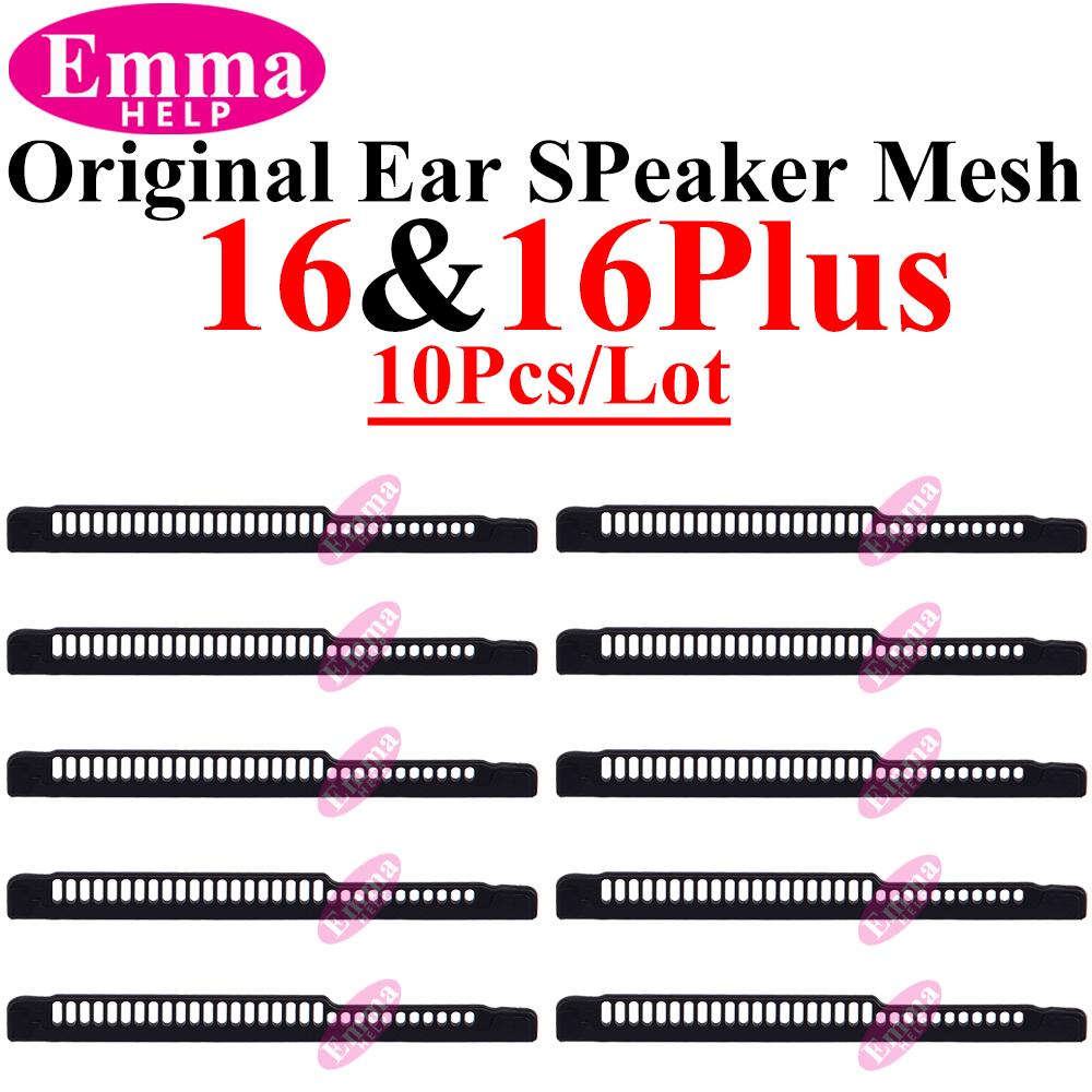 10Pcs A+ Earpiece Mesh for iPhone 14 13 12 11 Pro XR X XS Max Anti Dust Adhesive Sticker Receiver Net Double Speaker Tape