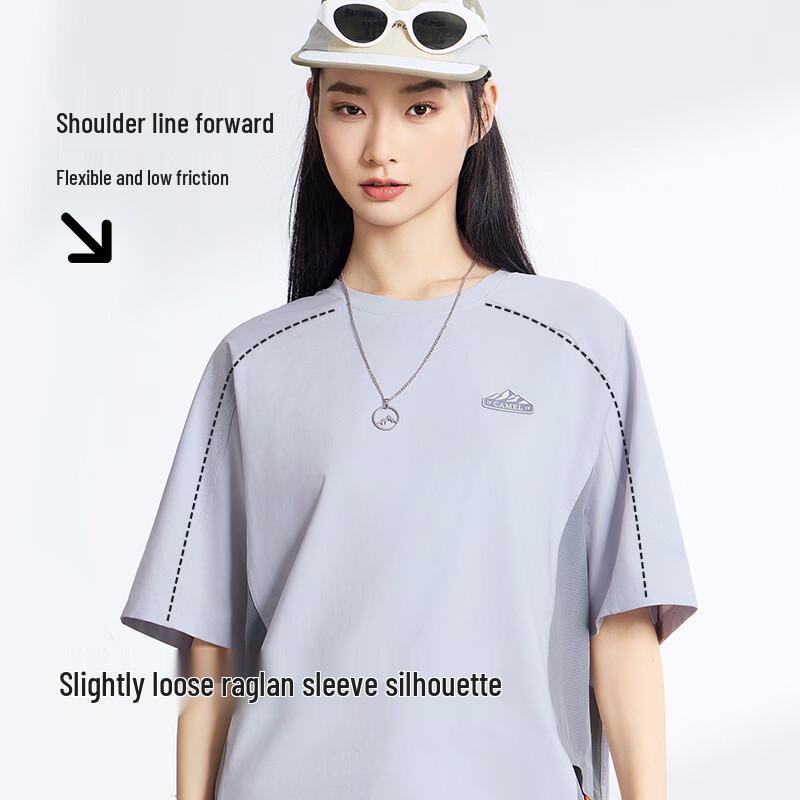 Camel Unisex Quick-Dry Short Sleeve T-Shirt
