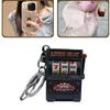 Eye Catching Fruit Machine Key Rings Pendant Accessory Designed For Game Enthusiasts And Those Seeking Quirky Items