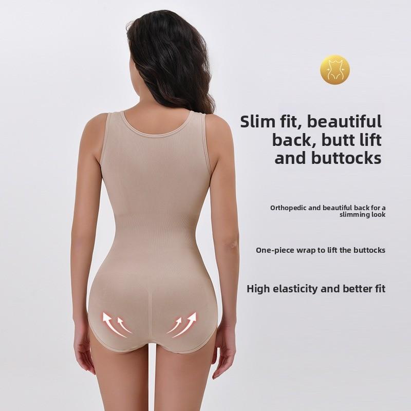 Shapewear Bodysuit for Women: Body-Sculpting, Buttock-Lifting, Back-Smoothing, Waist-Cinching, Tummy-Tucking, Figure-Shaping Garment