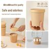 Disposable Kraft Paper Soup Containers with Lids