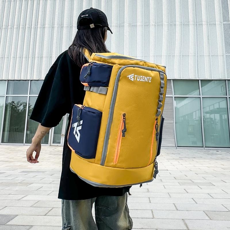 Large Capacity Travel Backpack Short Distance Multifunctional Outdoor Mountaineering Bag Student School Bag Computer Bag