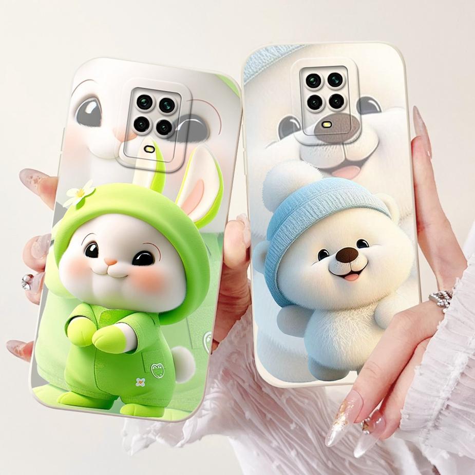 For Xiaomi Redmi Note 9 Case Note 9S Unique Cartoon Cover Shockproof Soft TPU Phone Case For Redmi Note 9 Pro Max Note9 S Fundas