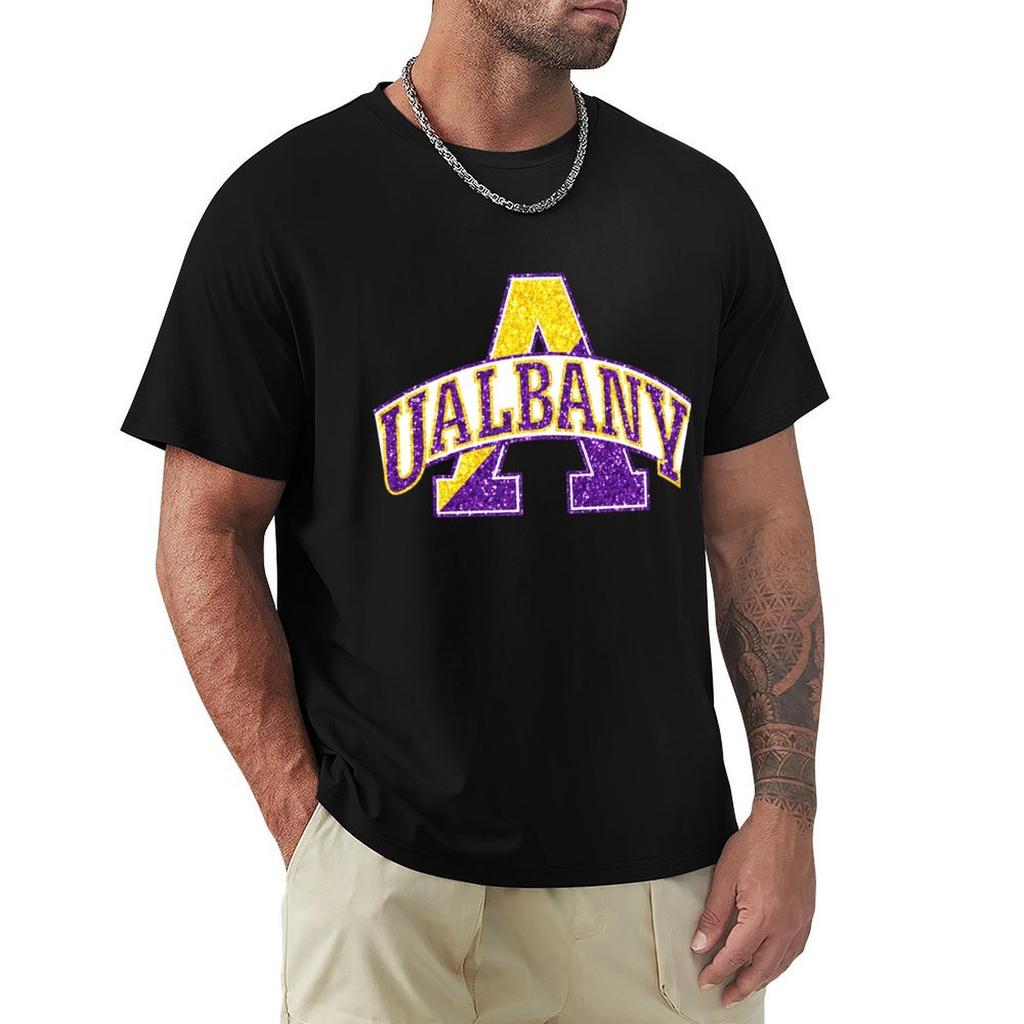 Ualbany Logo Tshirt Dry Fit Running Short Sleeve Top