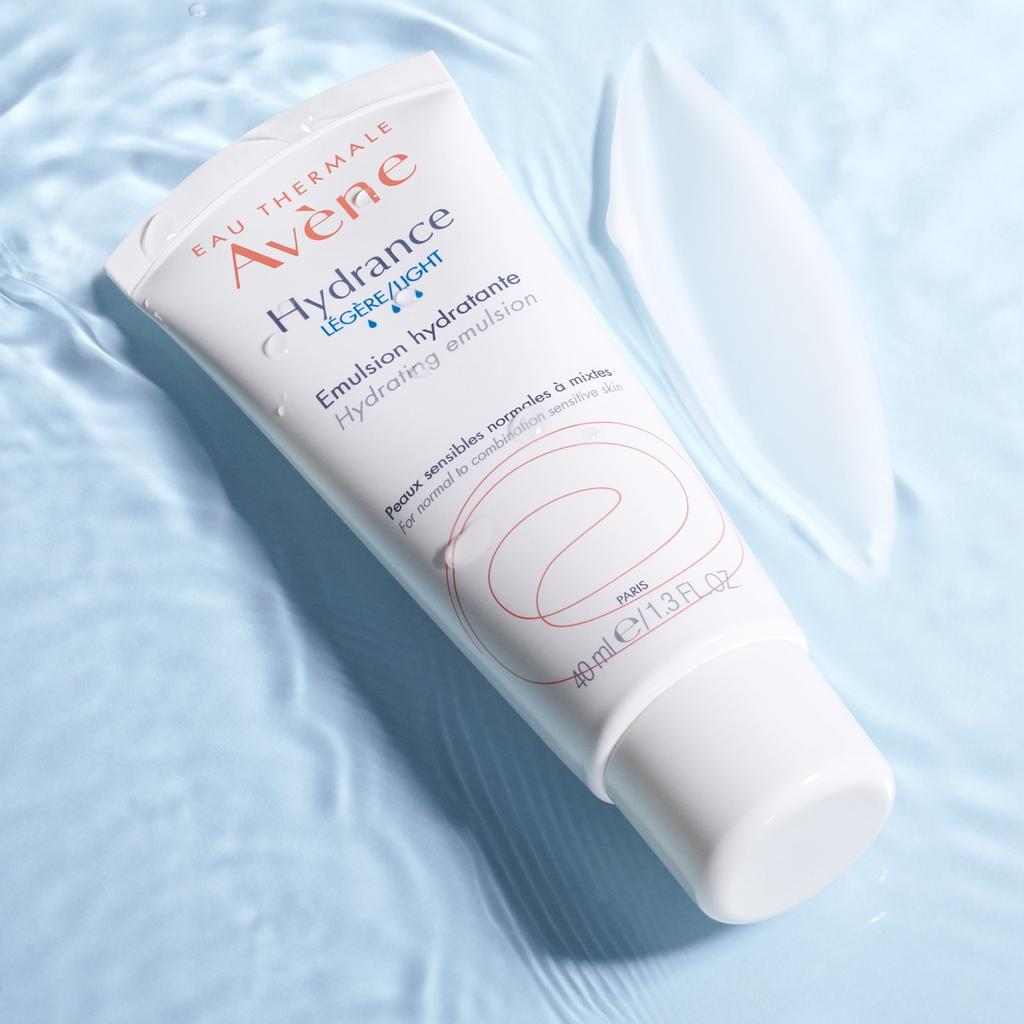 Avene Hydrance Legere Hydrating Emulsion for Normal and Combination Skin, 40 Ml, Moisturizing, Soothing, Sensitive Skin Care