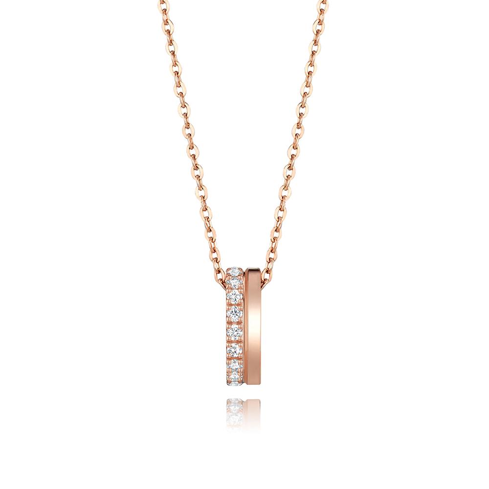 Roseedor Double Cleaver Pendant (Chain Sold Separately)(Pg)_252300104