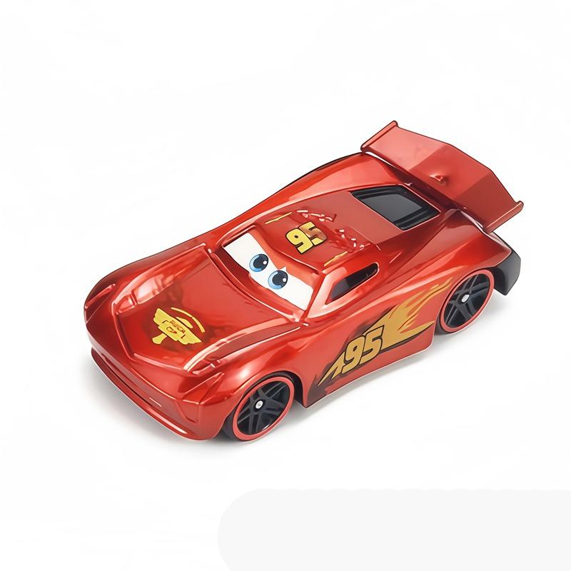 Pixar Cars 2 Giocattolo Saetta McQueen Jackson Storm Sceriffo Macchine da Corsa Dinoco Collezione Minivan Modello in Metallo Pressocolato Macchina da Corsa Bambini