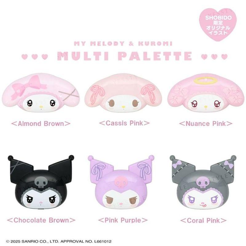 SHOBIDO - Sanrio My Melody Multi-Palette Cassis Pink