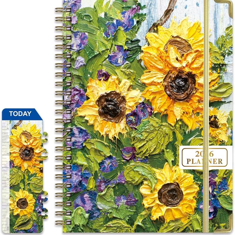 2026 Academic Planner, Weekly and Monthly Planning Book,Calendar Planner January to DecemberA5 , Hardcover Teacher Student Planning Agenda book with