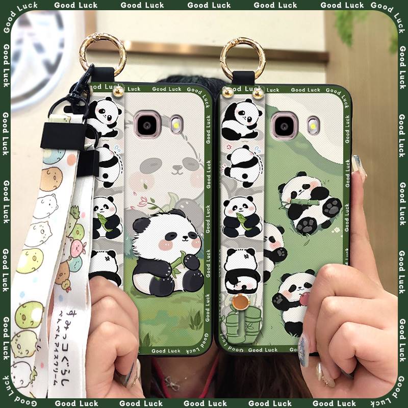 Cartoon Phone Holder Phone Case For Samsung Galaxy J510/J5 2016/J5108 Anti-knock Waterproof Shockproof Anti-dust Cute