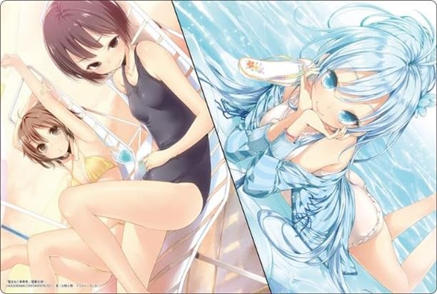 Bushiroad Rubber Mat Collection V2 Dengeki Bunko Denpa Onna To Seishun Otoko Vol.1066 "Fujiwa Erio/Mifune Ryuko/Maekawa-san"