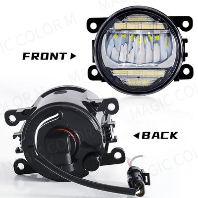 2in1 Auto LED Nebelscheinwerfer Tagfahrlicht DRL Für Honda Accord Fit CR-V City Civic Für Ford Focus Fusion Fiesta C-Max Edge 12V