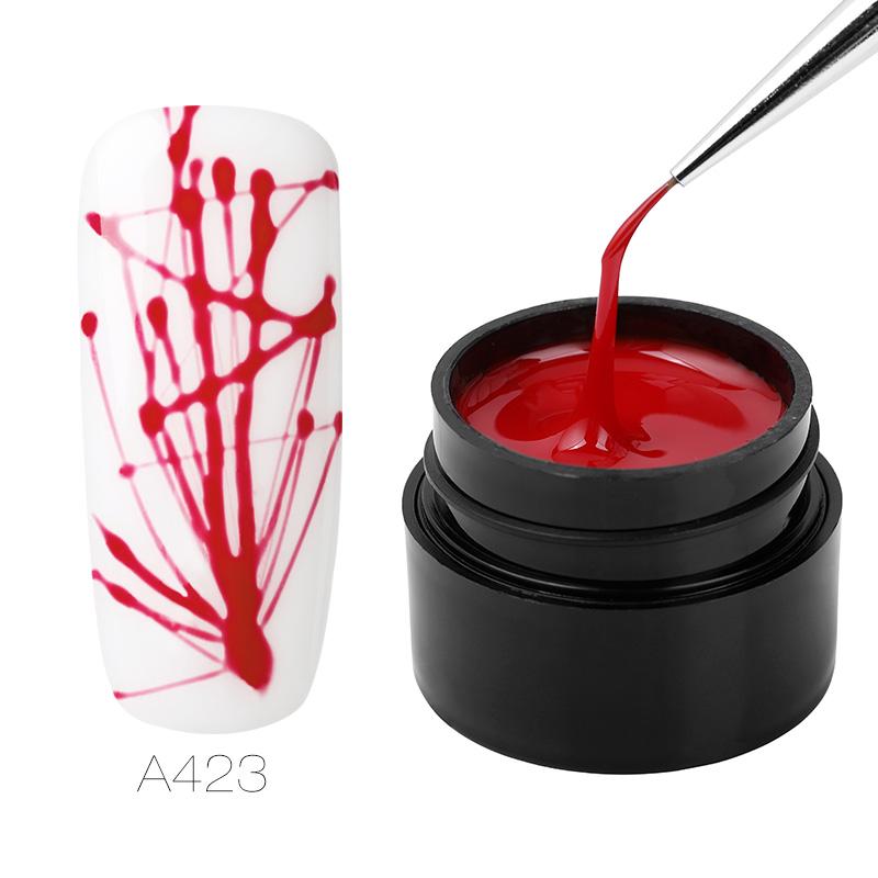 ROSALIND Nageldesign Punkt zum Linienzeichnen Ziehen Seide Spinne Gel Lack Nagel Dekoration Werkzeuge