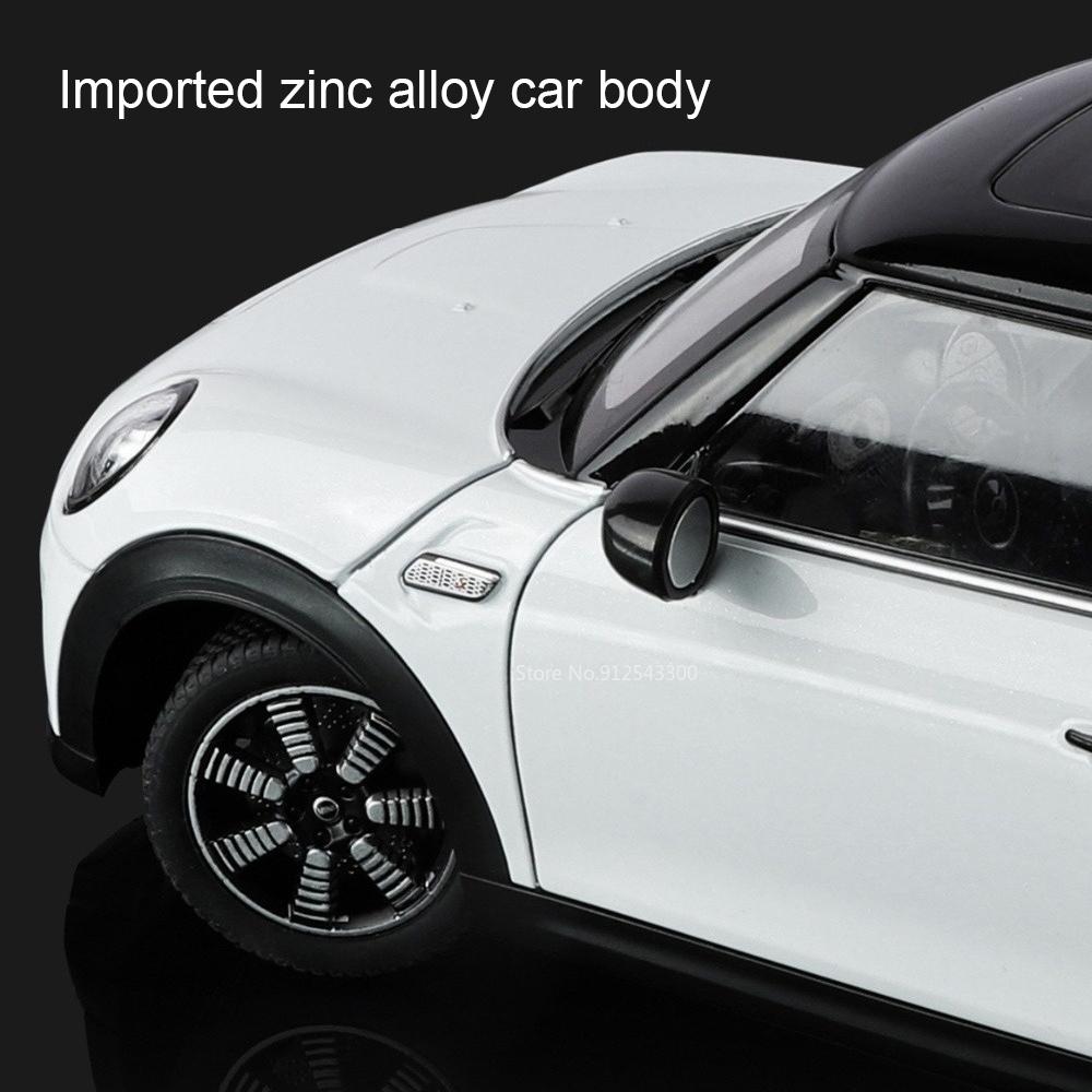 1:18 Large Mini Cooper S X5M Car Model Toy Slide Forward Shock Absorption Vehicles Models High Simulation Toys Ornament Gifts