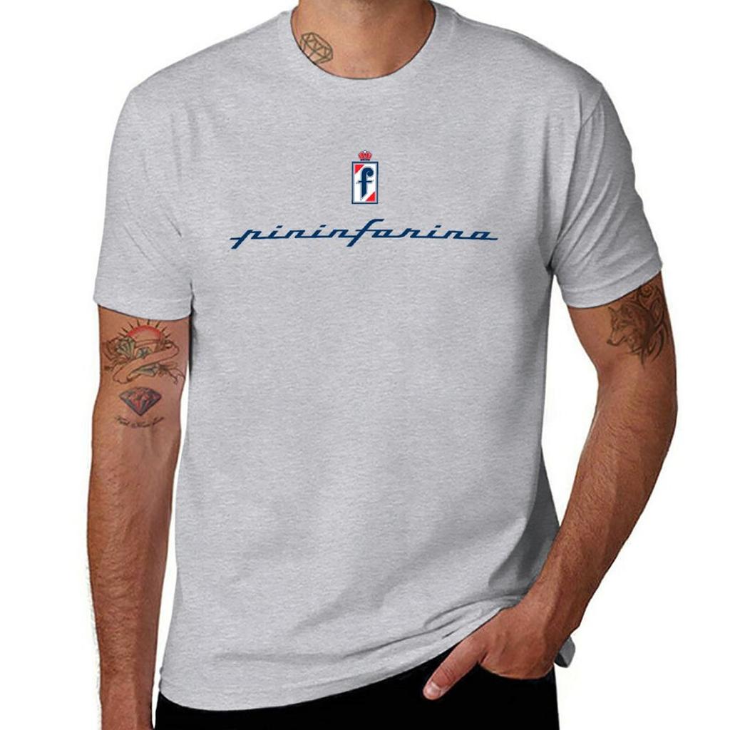 Pininfarinas Oldtimer Logo T-Shirt Bluse Übergrößen Sweat Herrenbekleidung