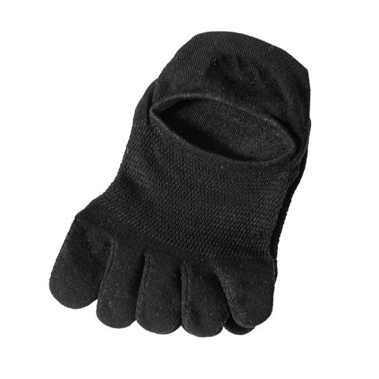 1 par dame lavt kutt tåsokker sklisikre pustende svetteabsorberende grunne munn bomullssokker sommer elastiske ensfargede usynlige sokker