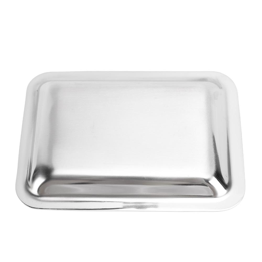 Thickened Stainless Steel Serving Tray Stainless Steel Dessert Plate  Home Kitchen
