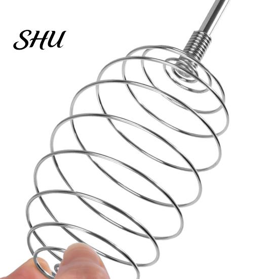 Lightweight Egg Whisk Non-stick Strong Construction Stainless Steel Stirring Wear-resistant Beater for Kitchen Blender