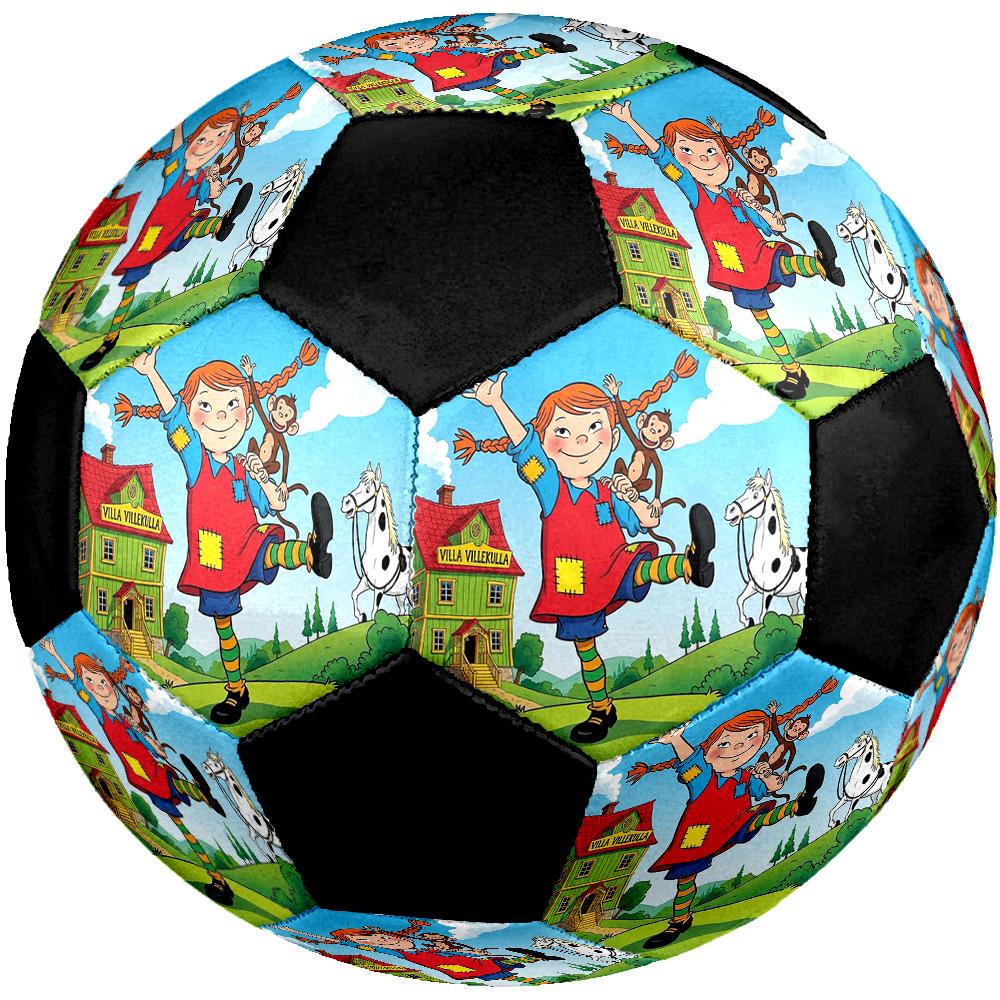 Pippi Longstocking Theme Size 5 Soccer Ball, Suitable for Both Indoor and Outdoor Matches, a Gift Suitable for Everyone.