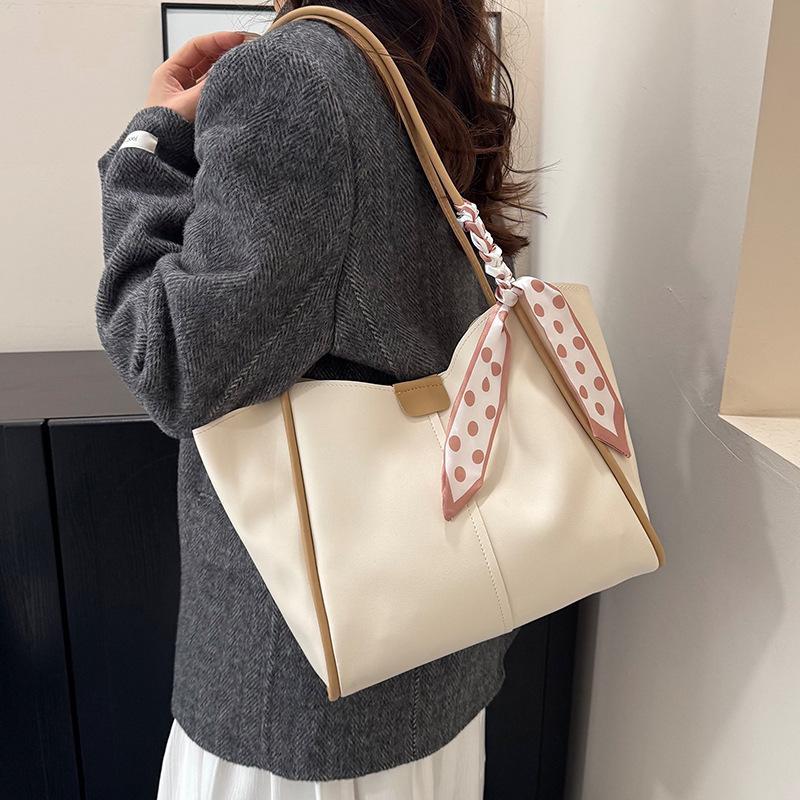 Siple Fashi Handtasche mit oberem Griff Damen Große Kapazität Umhängetasche Elegant Mutter Bequem und Vielseitig Textur Tochter Tasche