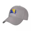 Baseball Cap Bosnia And Herzegovina Flag Cool Fans Wild Sun Shade Peaked Adjustable Outdoor Caps for Unisex Women