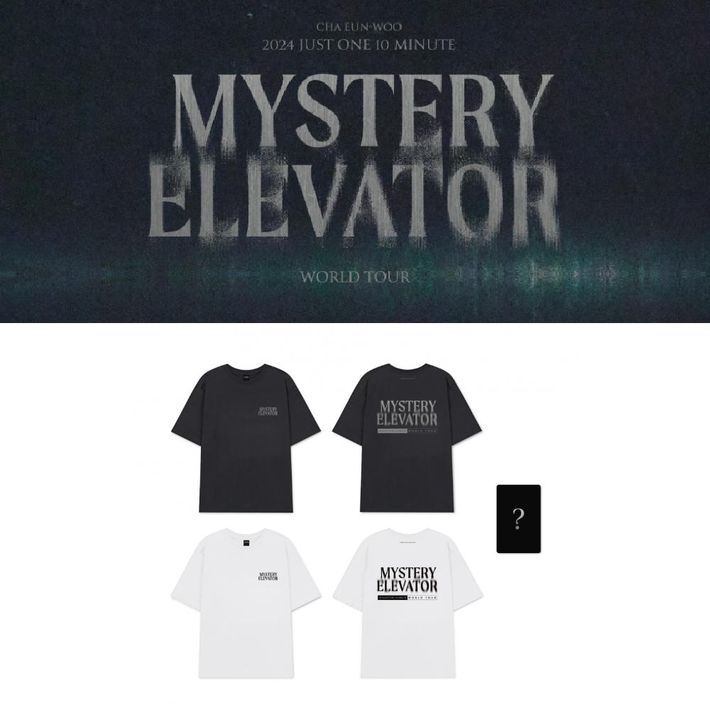 

Предзаказ Футболка CHA EUN WOO 2024 Just One 10 Minute Mystery Elevator Tour