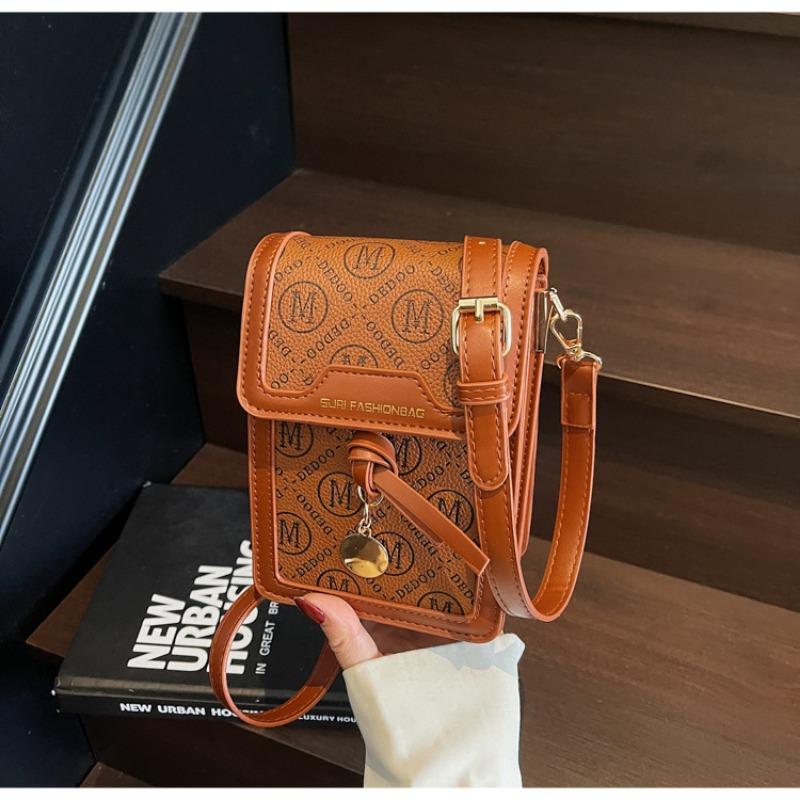 

Contrasting color butterfly small bag women s new fashion casual shoulder messenger bag small square bag vertical коричневый