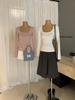 Guangzhou Women's U-neck Slim-fit Long-sleeve T-shirt - Autumn/Winter Trendy Base Layer Top