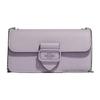 Morgan Leather Baguette Bag , Shoulder Bag , Crossbody Bag Women's Taro Purple (Unisex) Crossbody Bags CJ687 SVM4