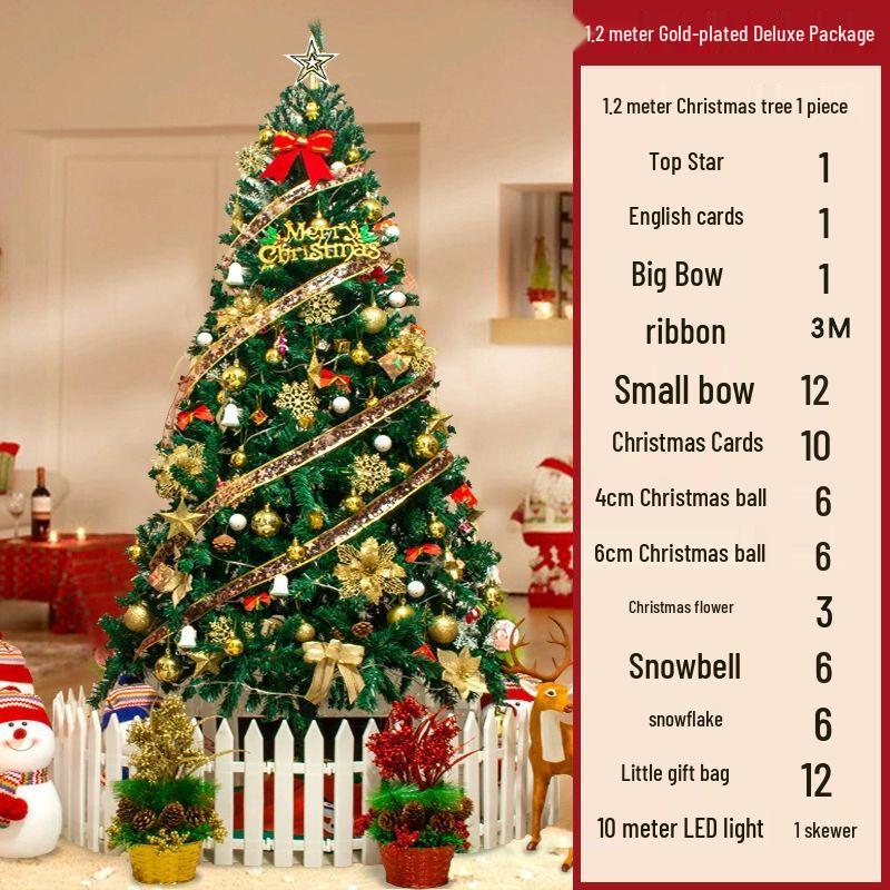 

Qiuqiao Роскошный Светящийся Набор Рождественской Елки