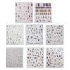 1 Sheet Fashion Nail Art Decals for Chinese New Year Manicure Decors with Cartoon Snake PatternsNail Salon Accessories