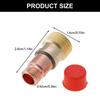 TIG Welding Torch Set Glass Cup Collet Gas Lens 1.6mm/2.4mm Welding Nozzle for WP17 WP18 WP26 Welding Torch