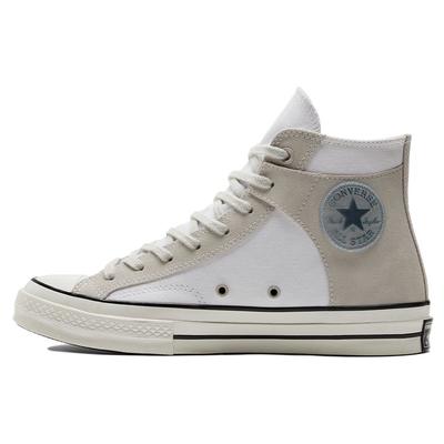 Chuck 70 İşlenmiş Kanvas Yüksek Beyaz Fare Unisex Spor Ayakkabı Siyah A01780C