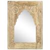 VidaXL Hand-painted Mirror 40x55 Cm Solid Mango Wood