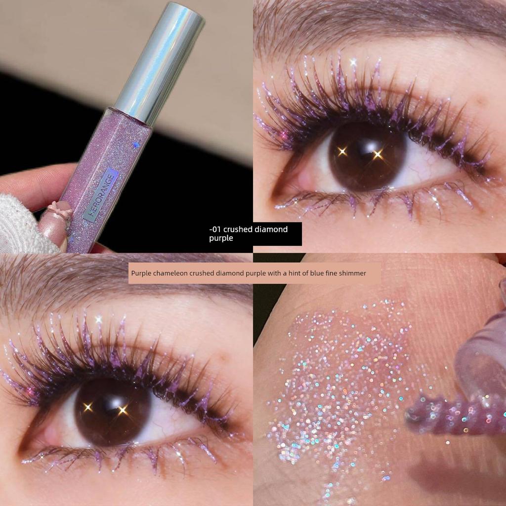 Fairy Tears Diamond Mascara, Sparkling and Enchanting, Waterproof, Lengthening, Non-Smudging, Beginner-Friendly, Glittery, Popular Item for Big Eyes
