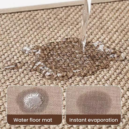 Absorbent Drain Mat for Kitchen Countertop Anti-Slip Dish Drying Pad Oil Resistant Quick Dry Non-Slip Placemat for Utensils Plates