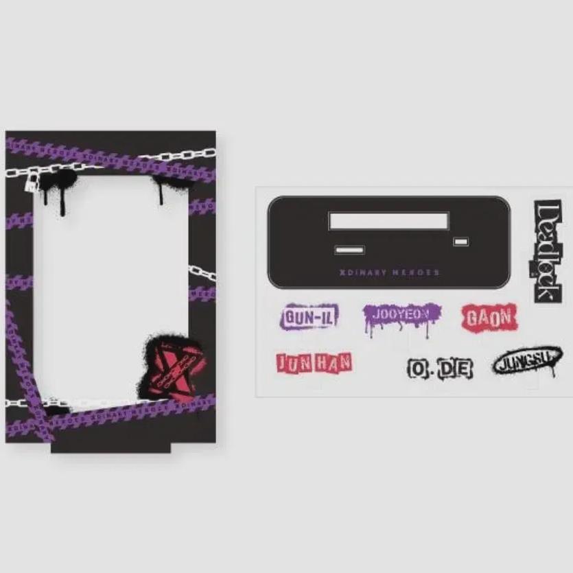 Unused Cdz Deadlock Acrylic Photo Card Stand  