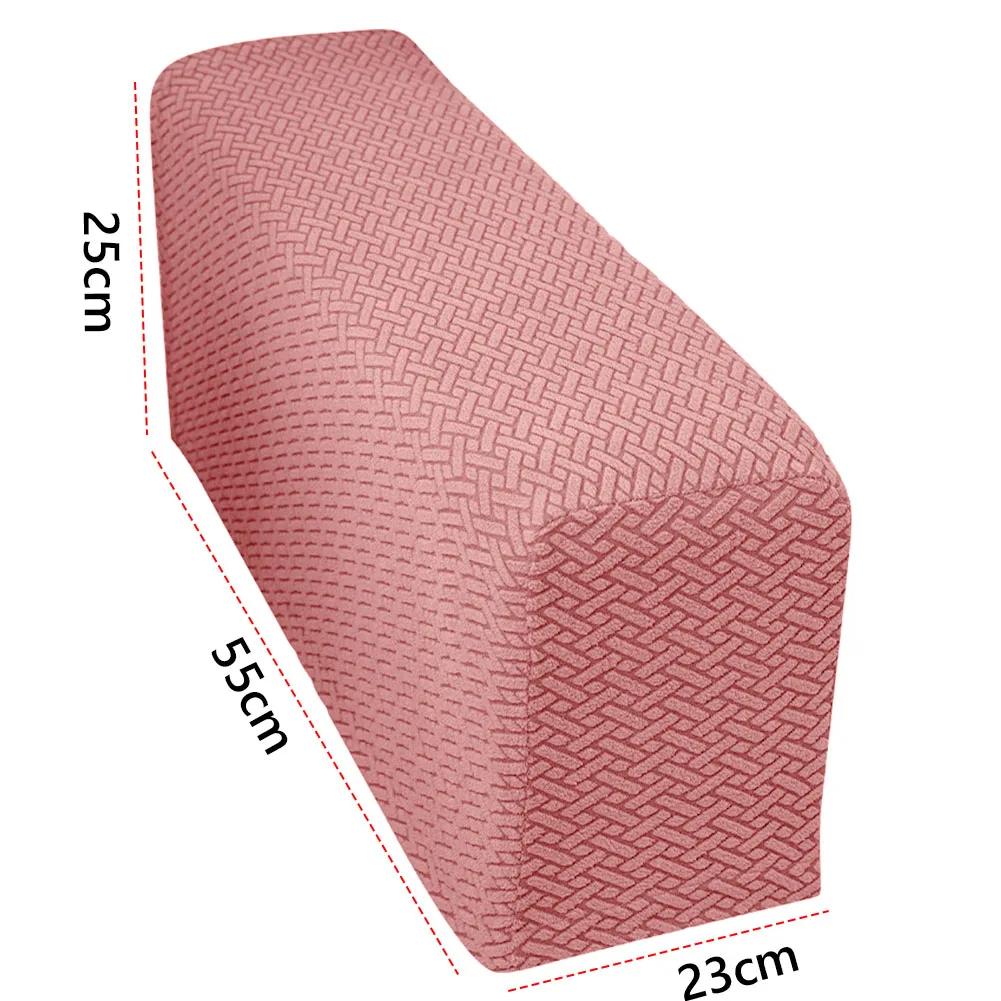 1PCS Furniture Protector Washable Armchair Slipcovers Checkered Pattern Armrests Chair Covers for Chairs Sofas Couch Arm Cover