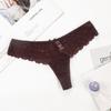 Sexy Panties Lace Underwear Women's T-pants Low Waist Large Size Traceless Lace Thong
