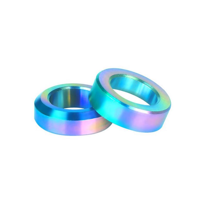 4Pcs Bike Bicycle M6 Concave And Convex Washer Spacer For Disc Brake Caliper