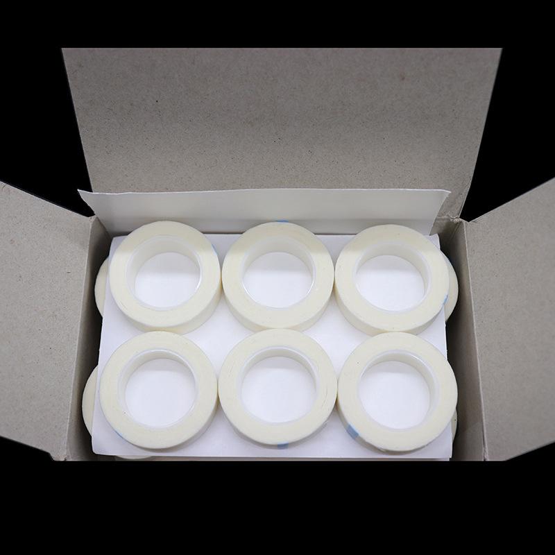 3 Rolls 9M Eyelash Extension Medical Tape Under Eye Patches White Paper Isolation Lashes Patch First Aid Kit