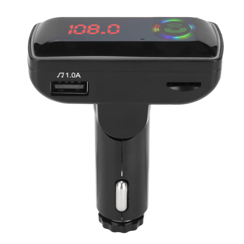 Car Blue Tooth FM Transmitter Large Capacity USB Data Interface Radio Adapter For Car F11