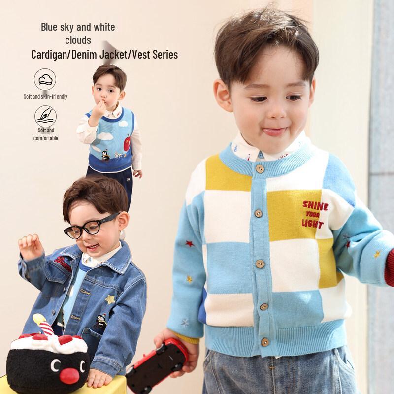 Стильная весенняя коллекция одежды для мальчиков LUSON 120