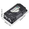 LED SMD Running Light USB Rechargeable Portable Work Light with Magnetic Base for Night Working Running Camping Fishing Hiking